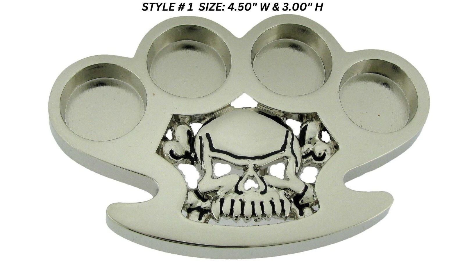 Skull Skeleton Rock Rebel Belt Buckle Mens Womens Silver Metal Halloween Costume