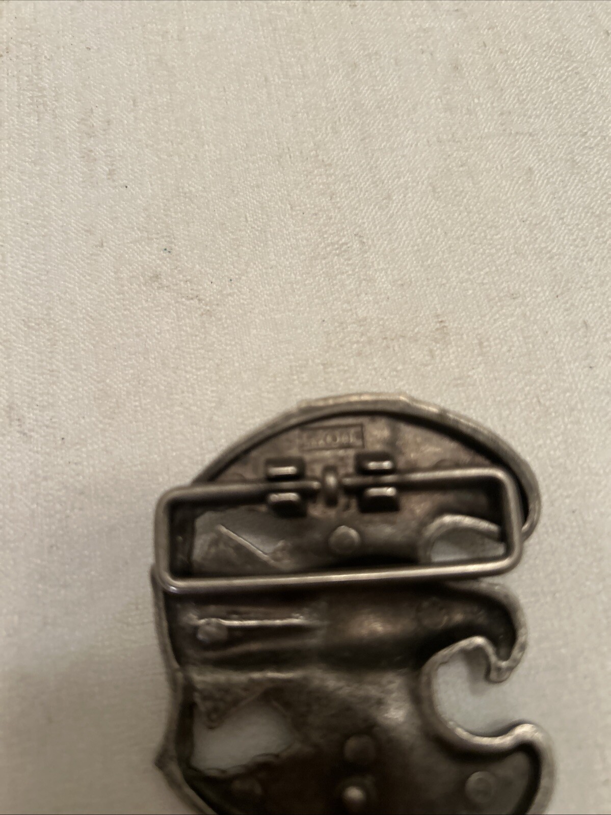 Vintage Avon Pewter Tone Metal Eagle Belt Buckle