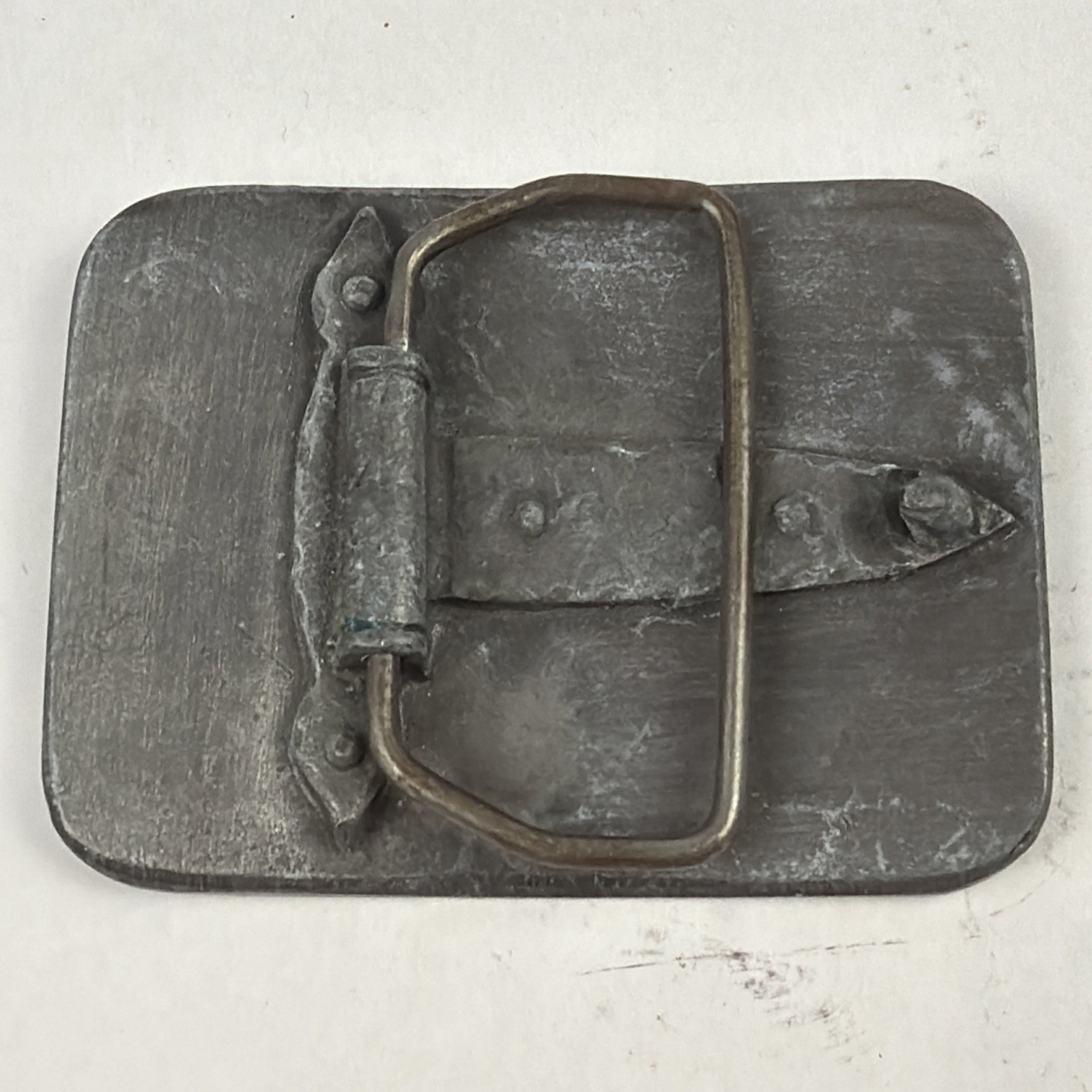1776 Bicenentenial 1976 Spirit of America Eagle Pewter Belt Buckle