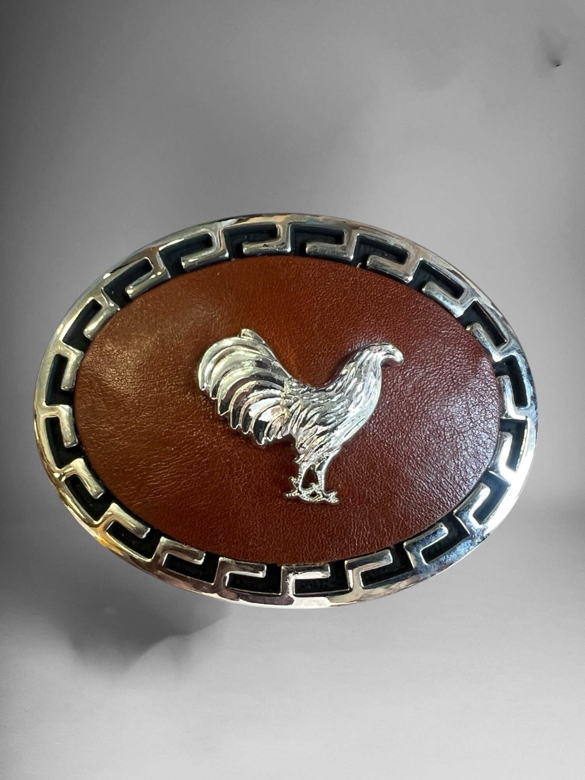 Rooster Western Cowboy Style Belt Buckle Hebilla Vaquera Rodeo Con Gallo