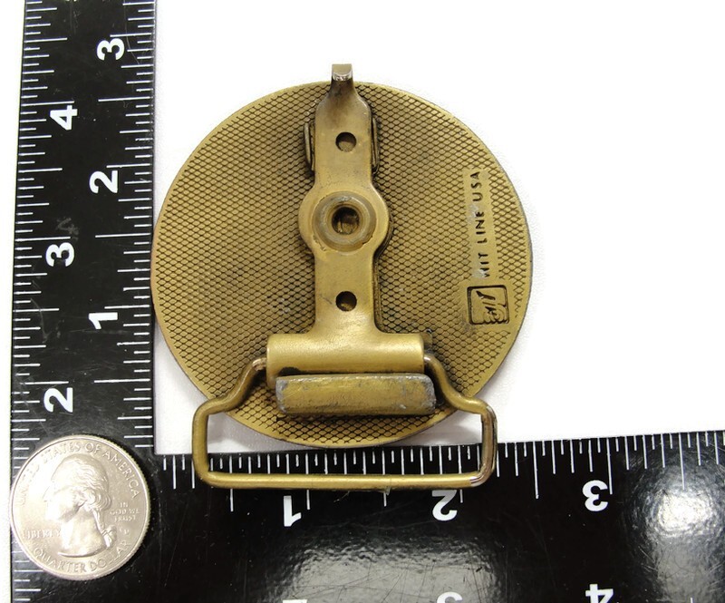 Belt Buckle D&S Casing Service Gillette Wyoming HIT LINE USA