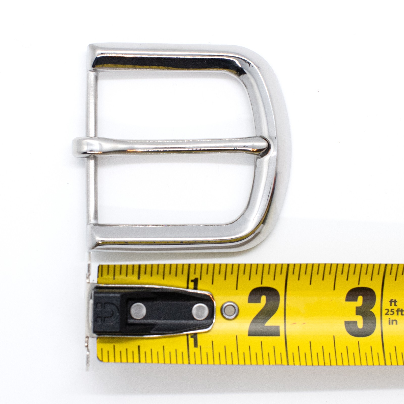 1.5&Prime; (38mm) Stainless Steel Heavy Duty D-Shape Belt Buckle – Hypoallergenic