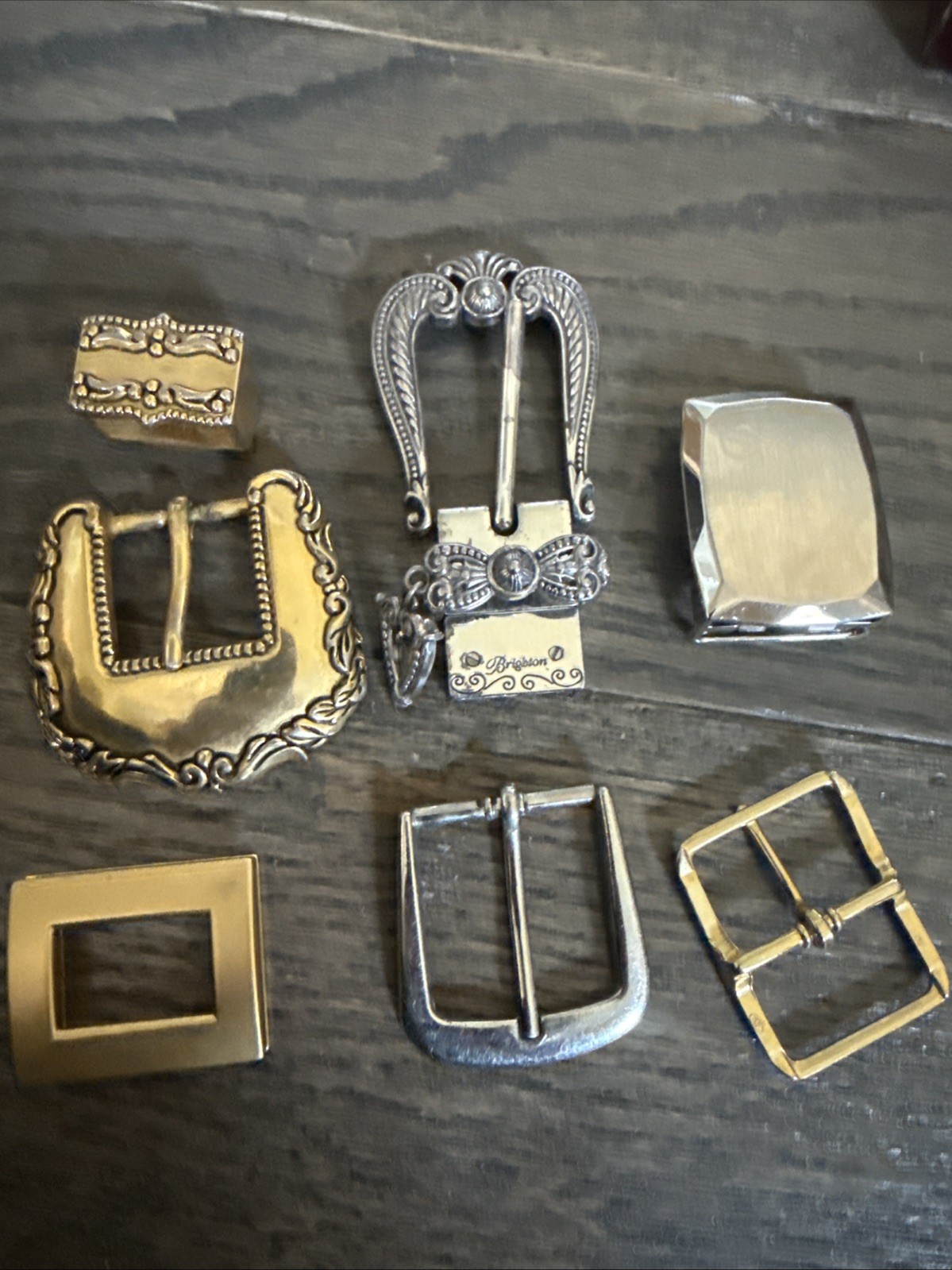 Unsorted Belt Buckles Mixed Lot