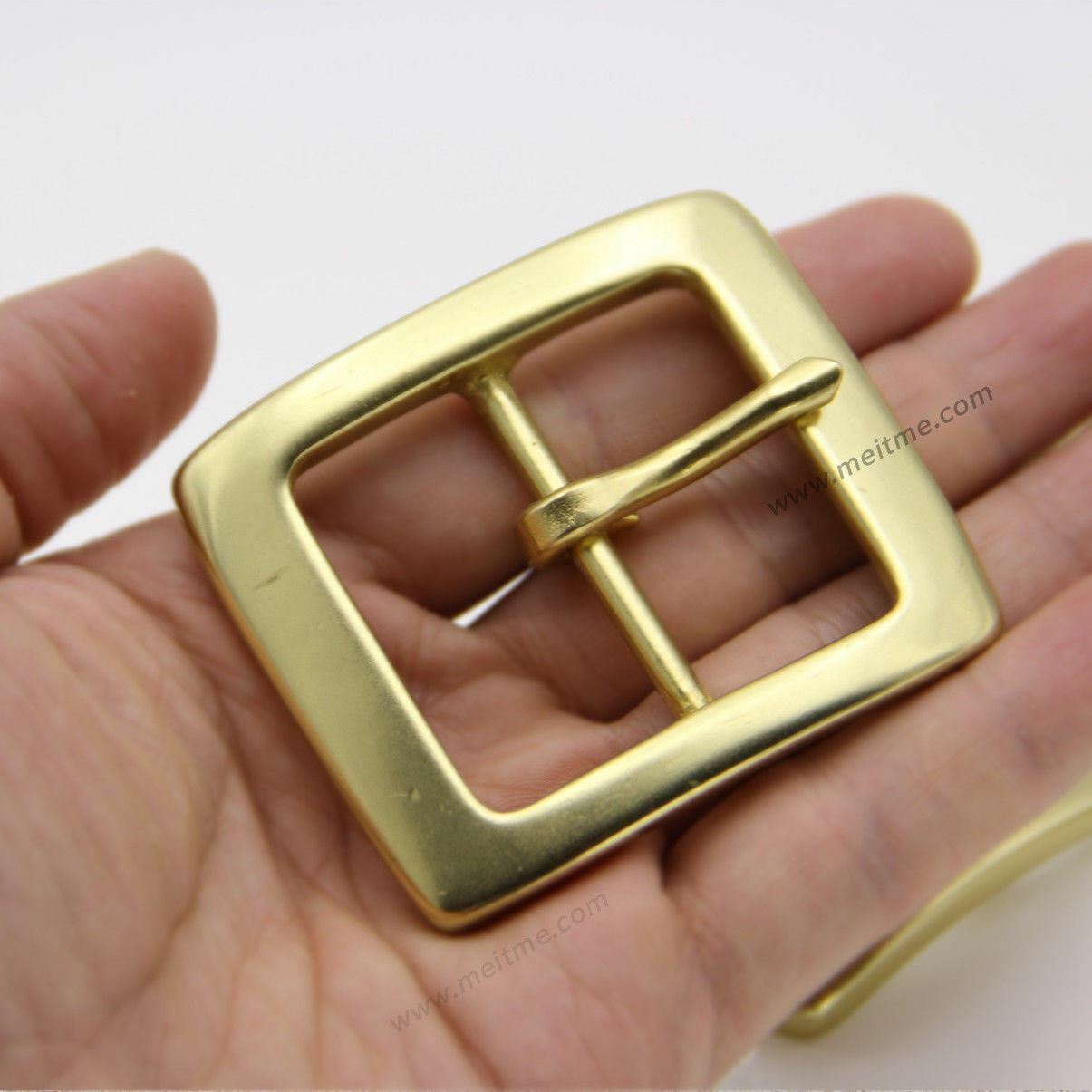 Heavy Duty Roller Belt buckle Solid Brass Single Prong Belt Buckle 1 1/2&Prime;38mm