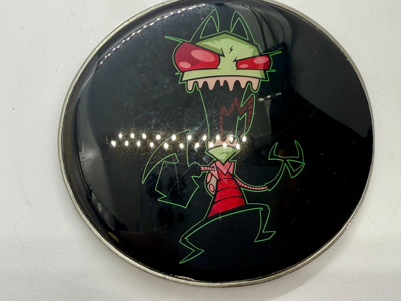 Nickelodeon Invader Zim Animated Comic Comedy Movie Series Character Belt Buckle