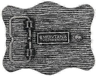 Montana Silversmiths Longhorn Collection Western Attitude Belt Buckle