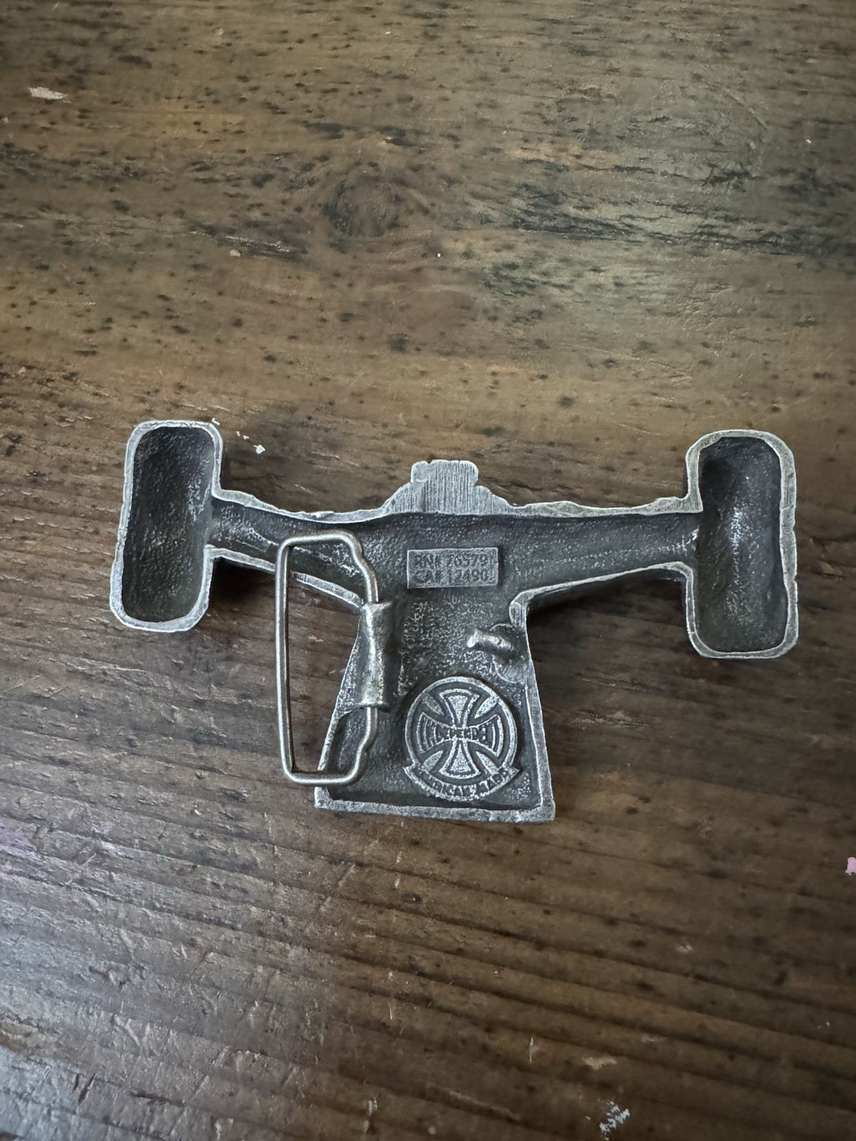 Independent Trucks Shaped Metal Belt Buckle *Rare*