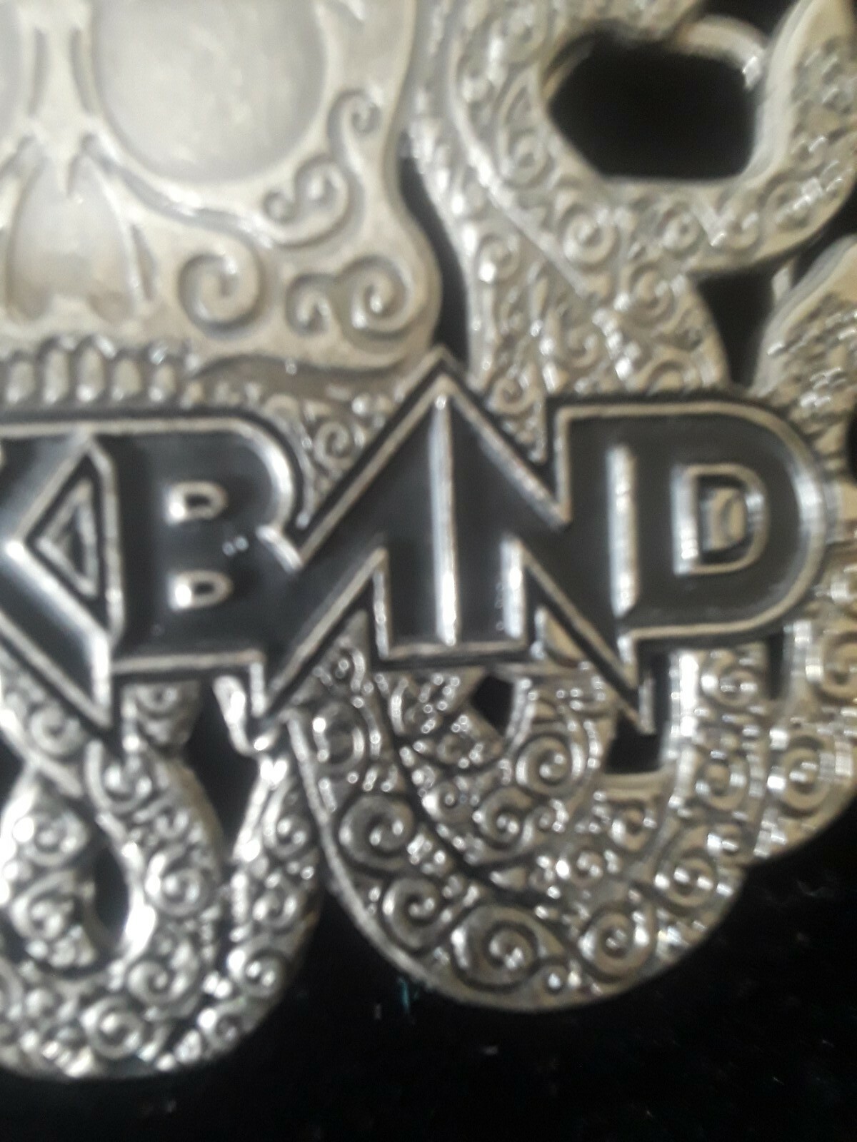 Rock Band Video Game Xbox Skull Metal Belt Buckle New Rock n Roll Rare Gothic