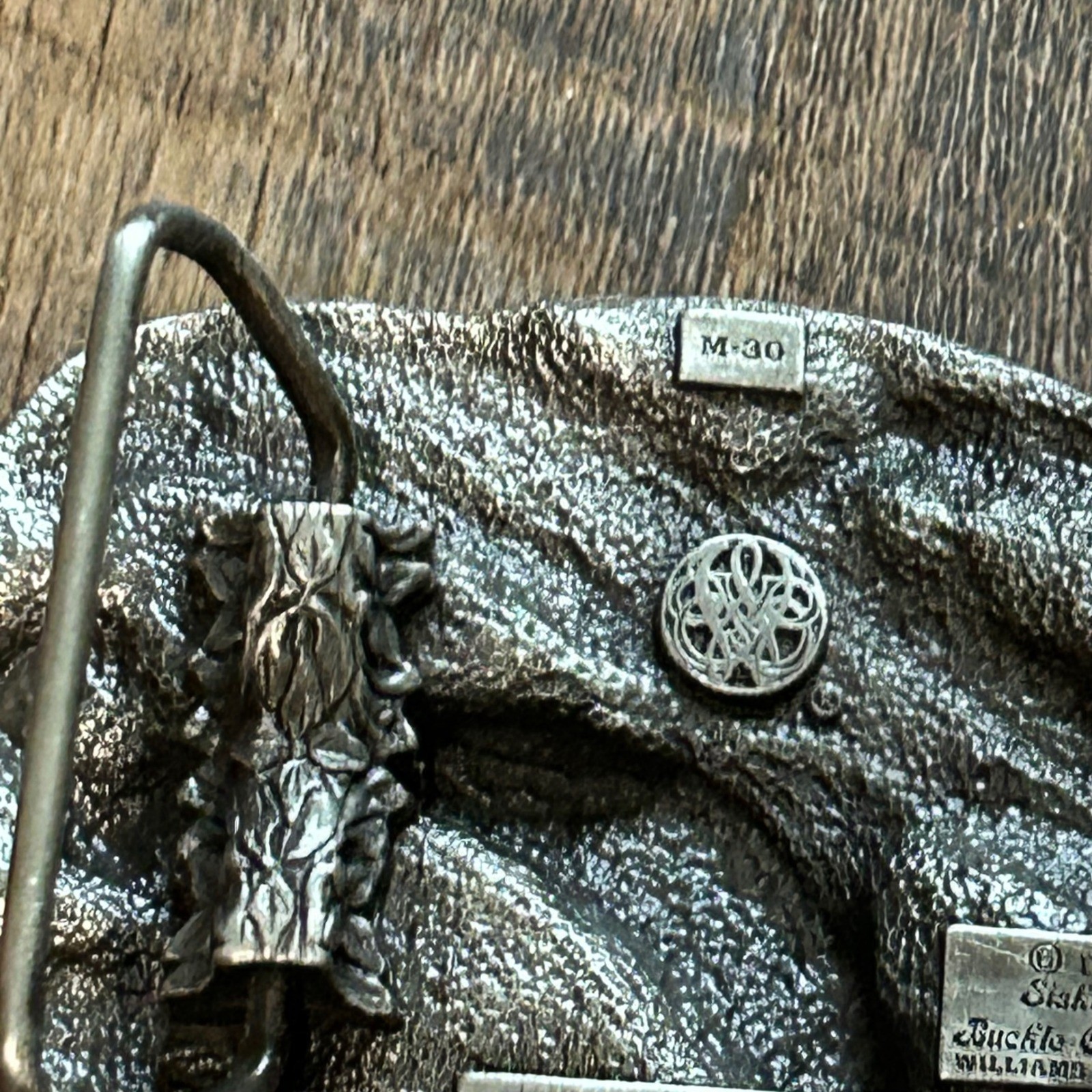 Vintage 1985 Siskiyou Buckle Co Id Rather Be Fishing Trout Belt Buckle M-30