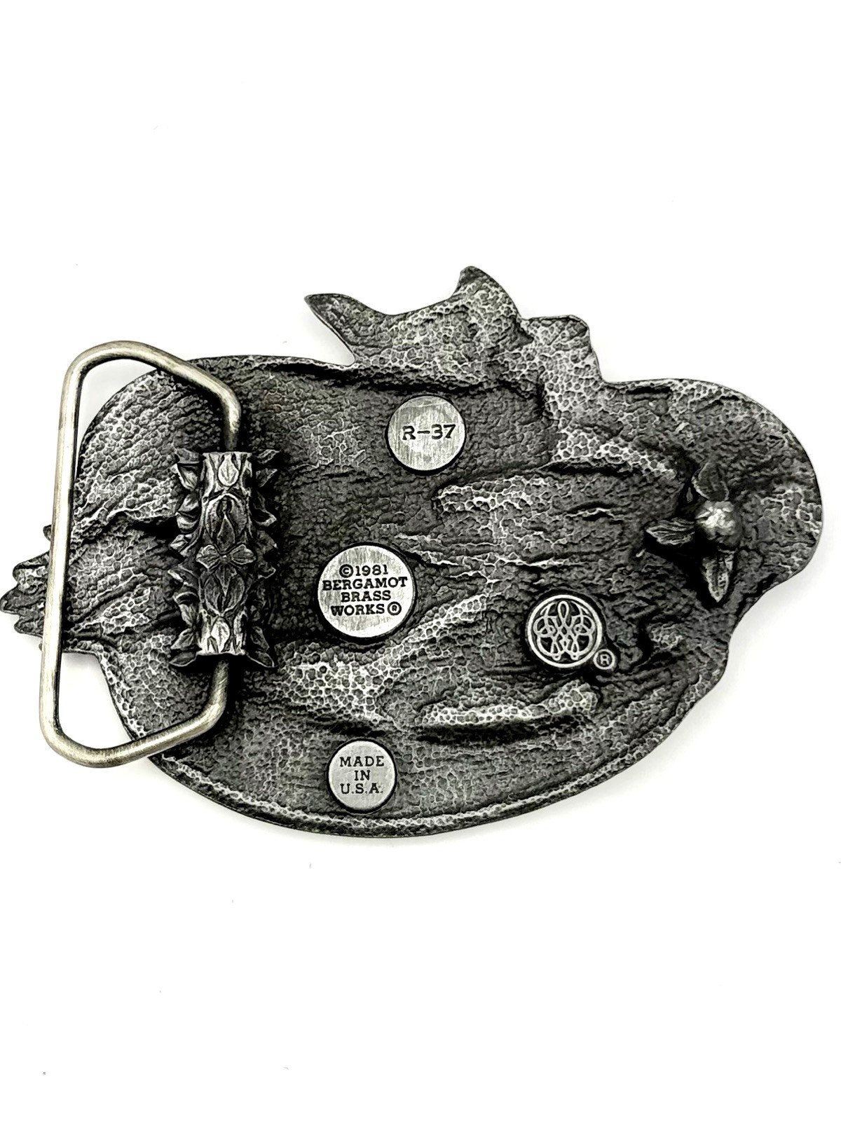 Belt Buckle – Bergamot Brass Works 1981 Harley-Davidson « Live to Ride » R-37