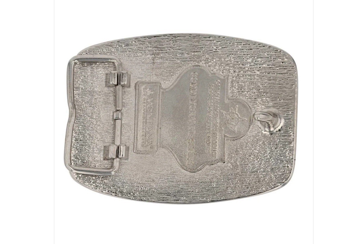 Montana Silversmiths American Flag Belt Buckle PBR Professional Bull Riders