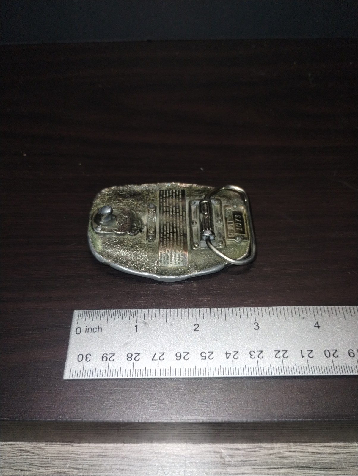 VINTAGE BELT BUCKLE USAF US AIR FORCE SUPERIORITY