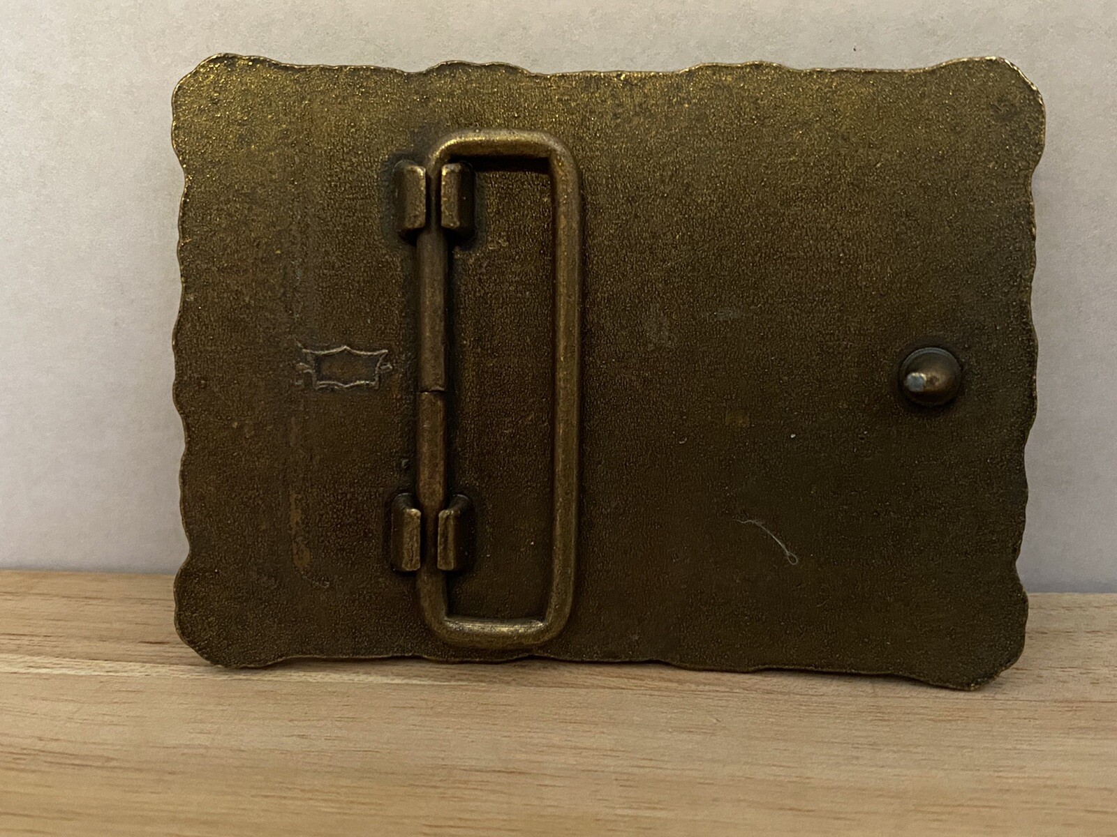 Edison Station « A » 1888 Detroit Edison MI Unisex Scenic Belt Buckle ~ VGUC