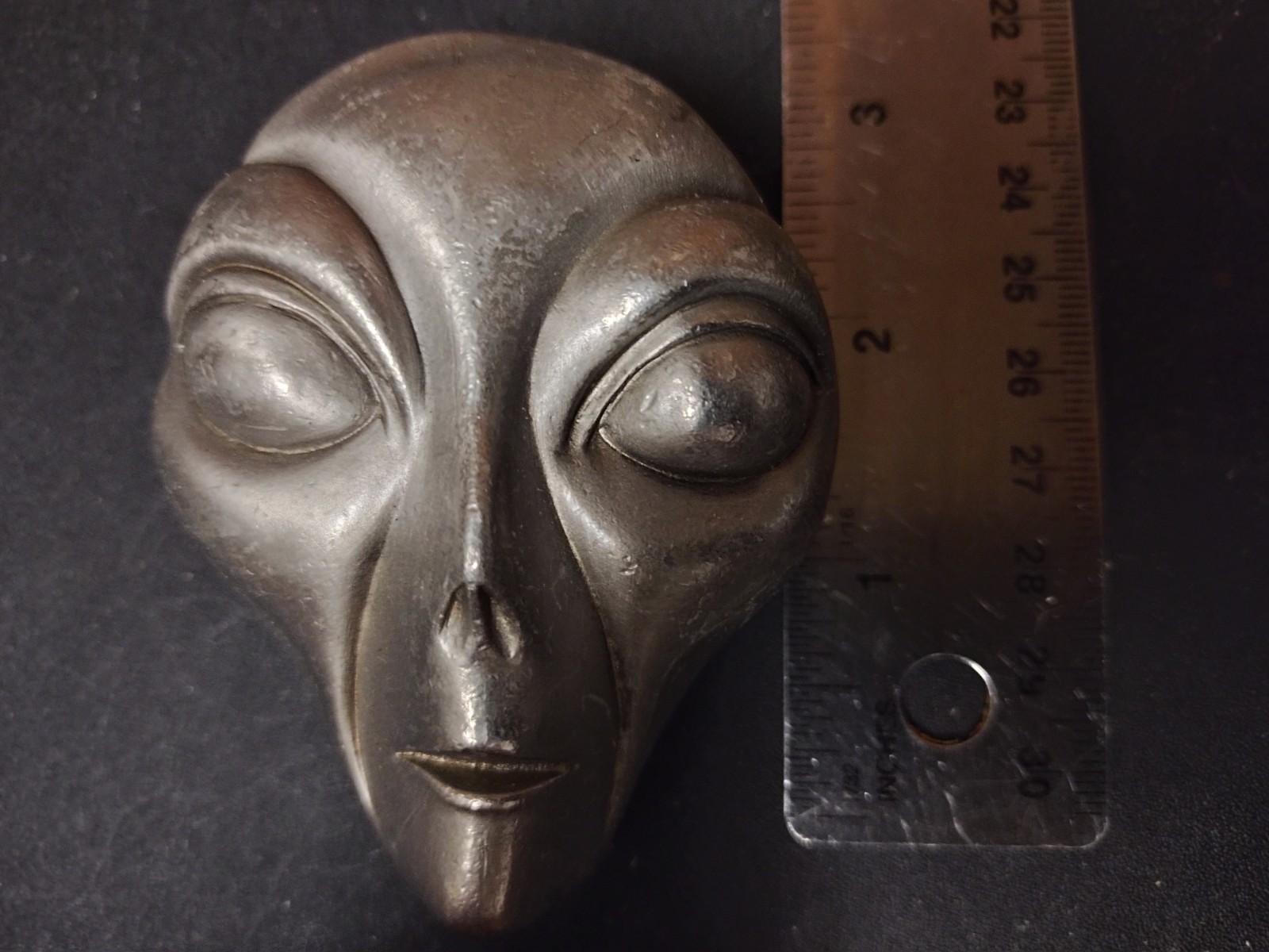 👽 GREY ALIEN BELT BUCKLE 👽 ANCIENT ALIEN👽 SCI-FI 👽 BIKER👽