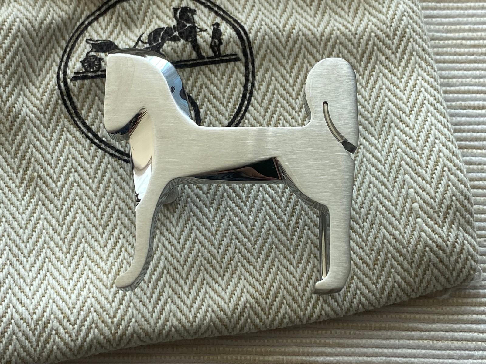 38mm H Belt Buckle Brushed Silver