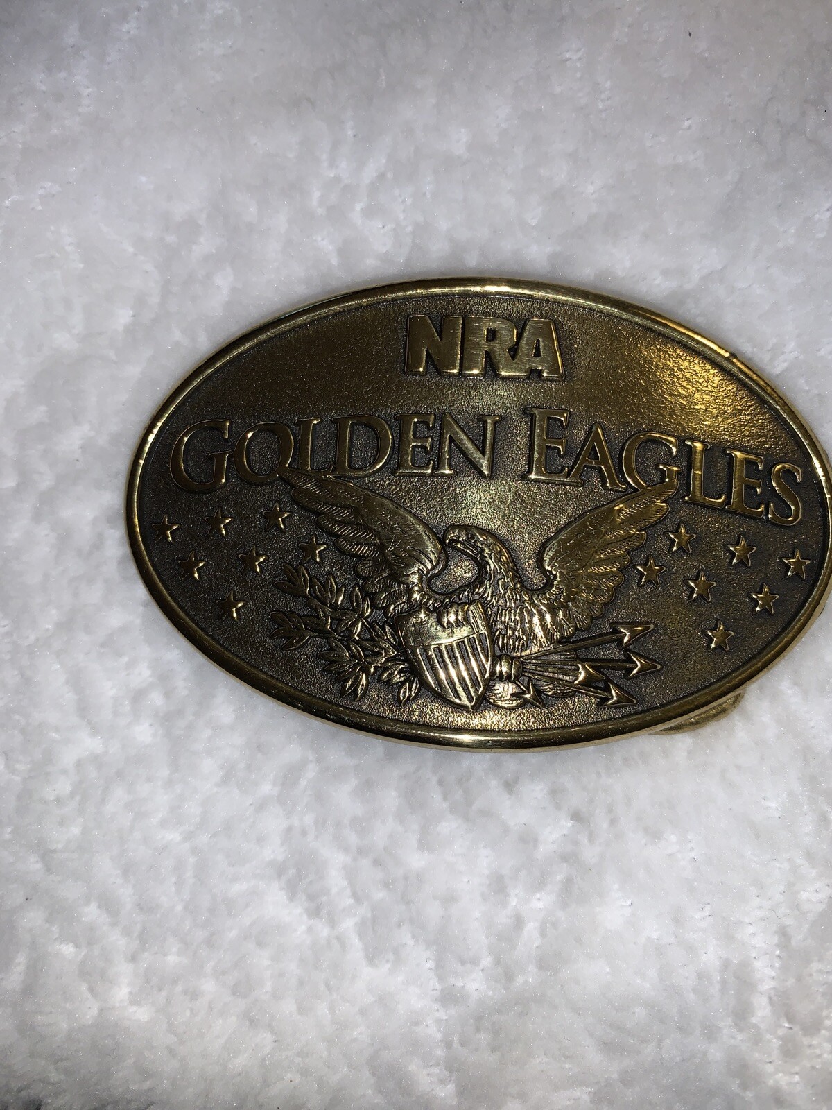 NRA Golden Eagles Limited Edition Belt Buckle