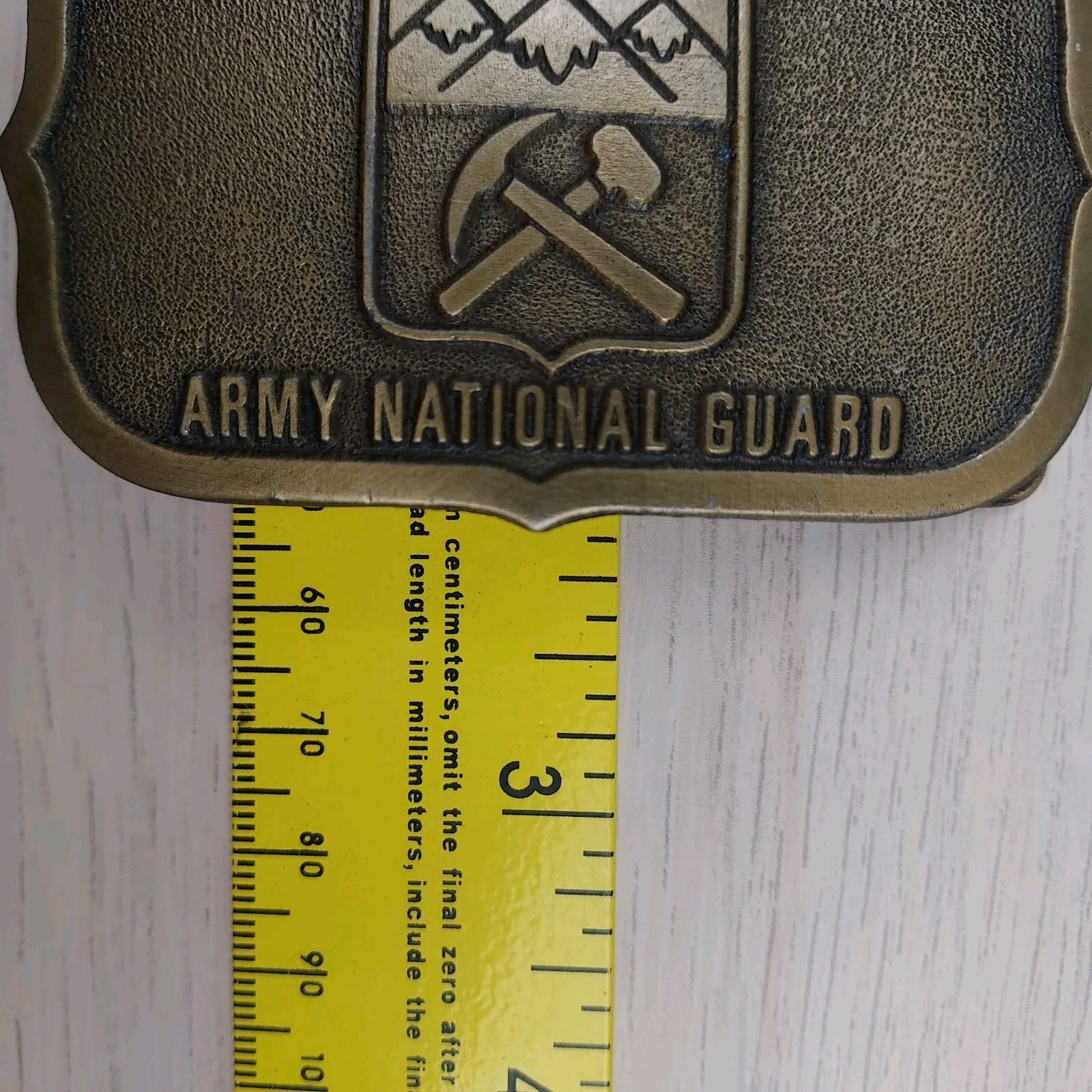 Colorado Army National Guard Belt Buckle