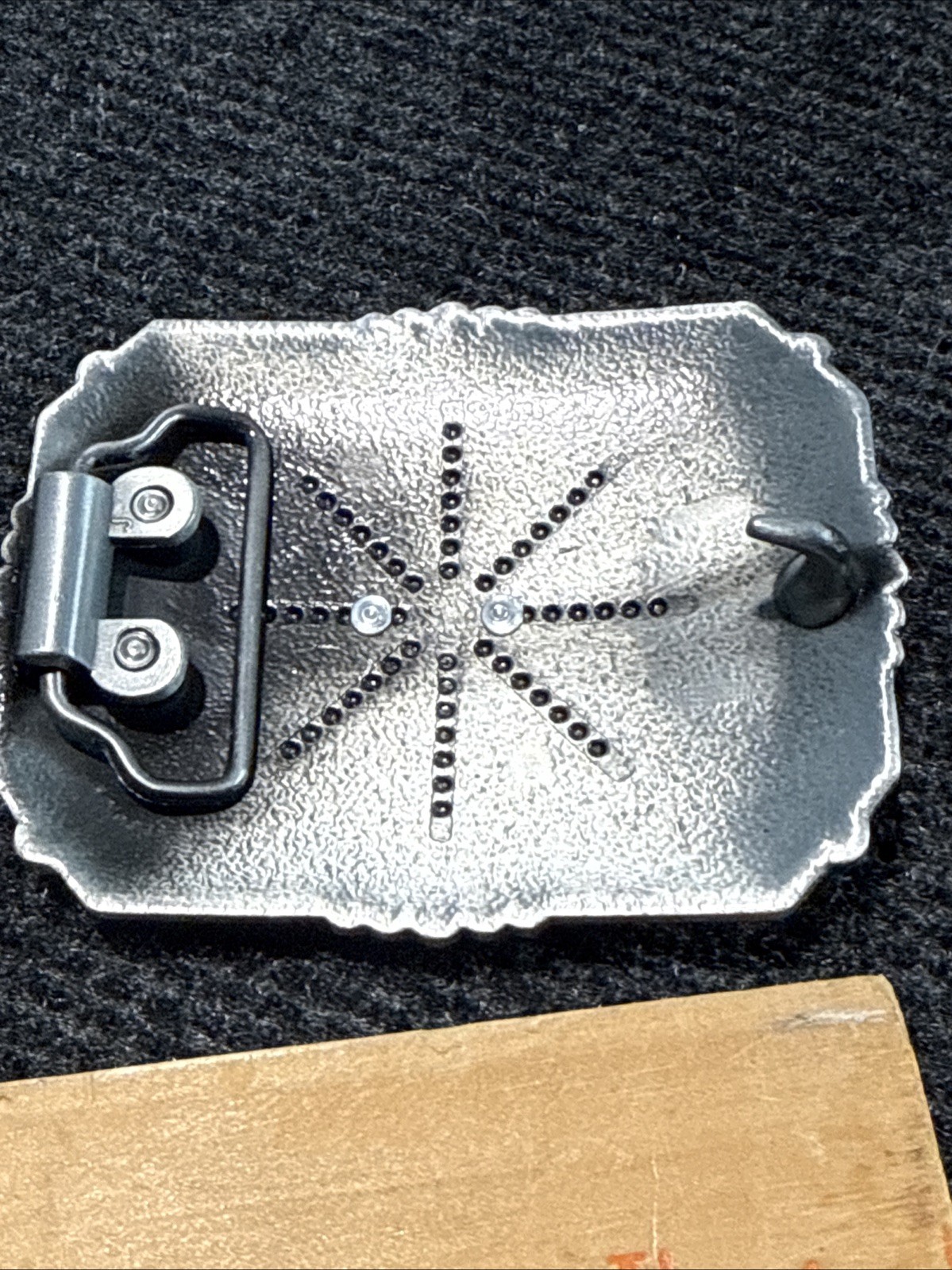 NEW INITIAL  » B  » RODEO BIG COWBOY WESTERN BELT BUCKLE