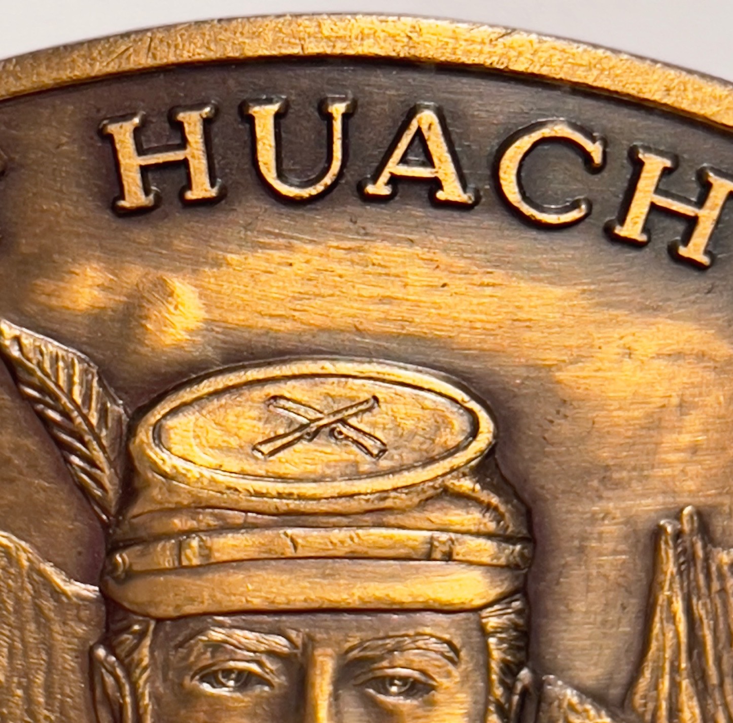 VTG Belt Buckle Fort Huachuca Arizona 11th Signal Group Reenlistment Ltd Edition
