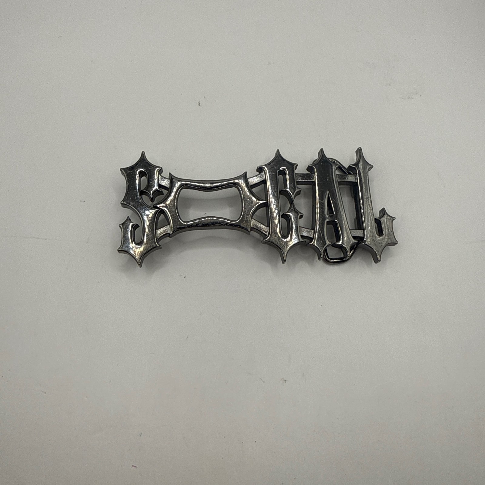 So Cal Clothing Brand No Fear Belt Buckle Bottle Opener Punk Rock Extreme X-Game
