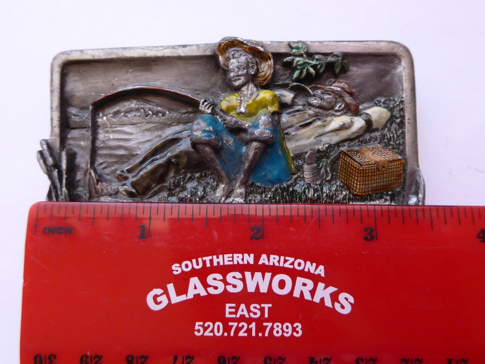 1984 American Fishermen Commemorative Belt Buckle Limited Edition Arroyo Grande
