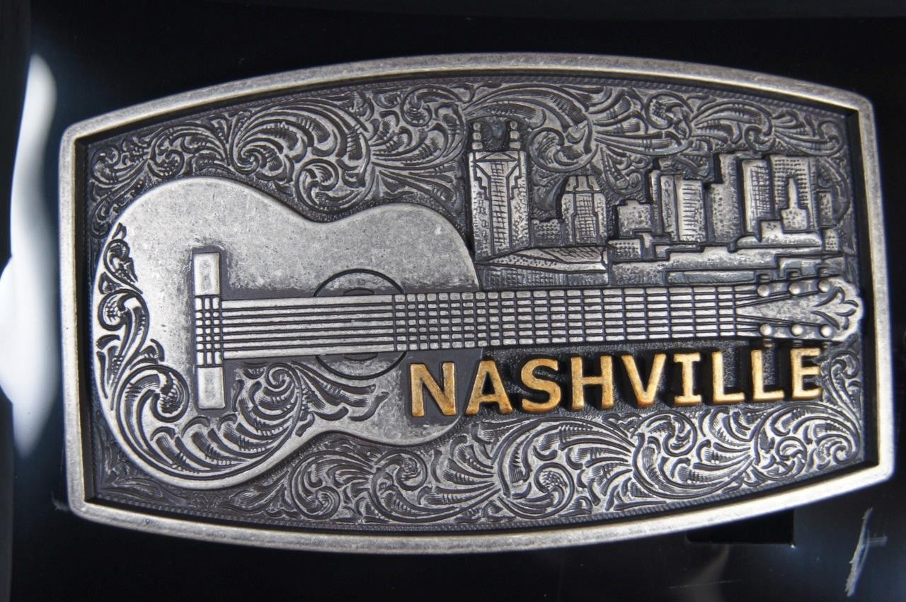 Blazin Roxx Western Women&rsquo;s Nashville Belt Buckle 37948