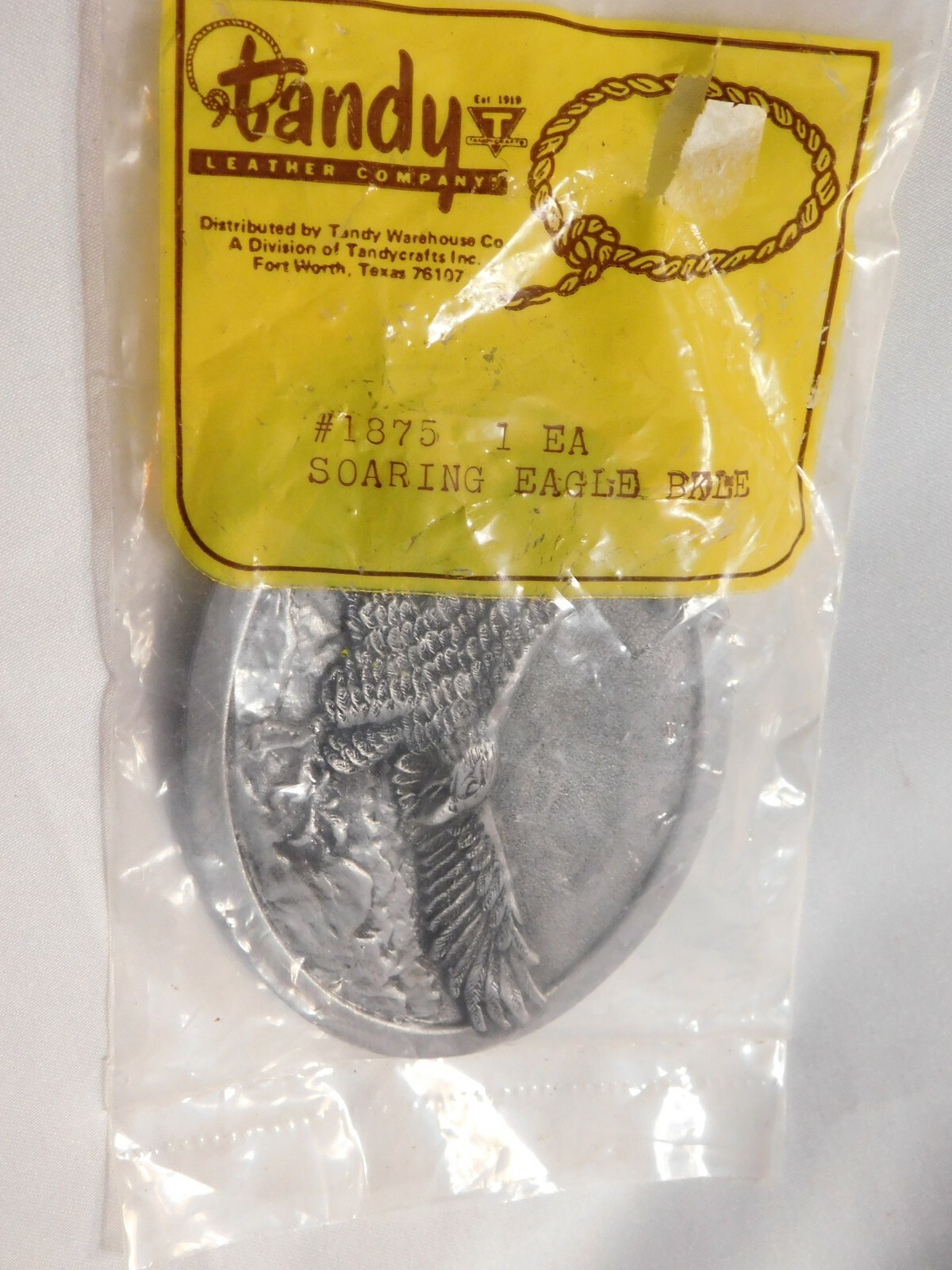 Tandy Soaring Eagle Belt Buckle 1987 VINTAGE NOS