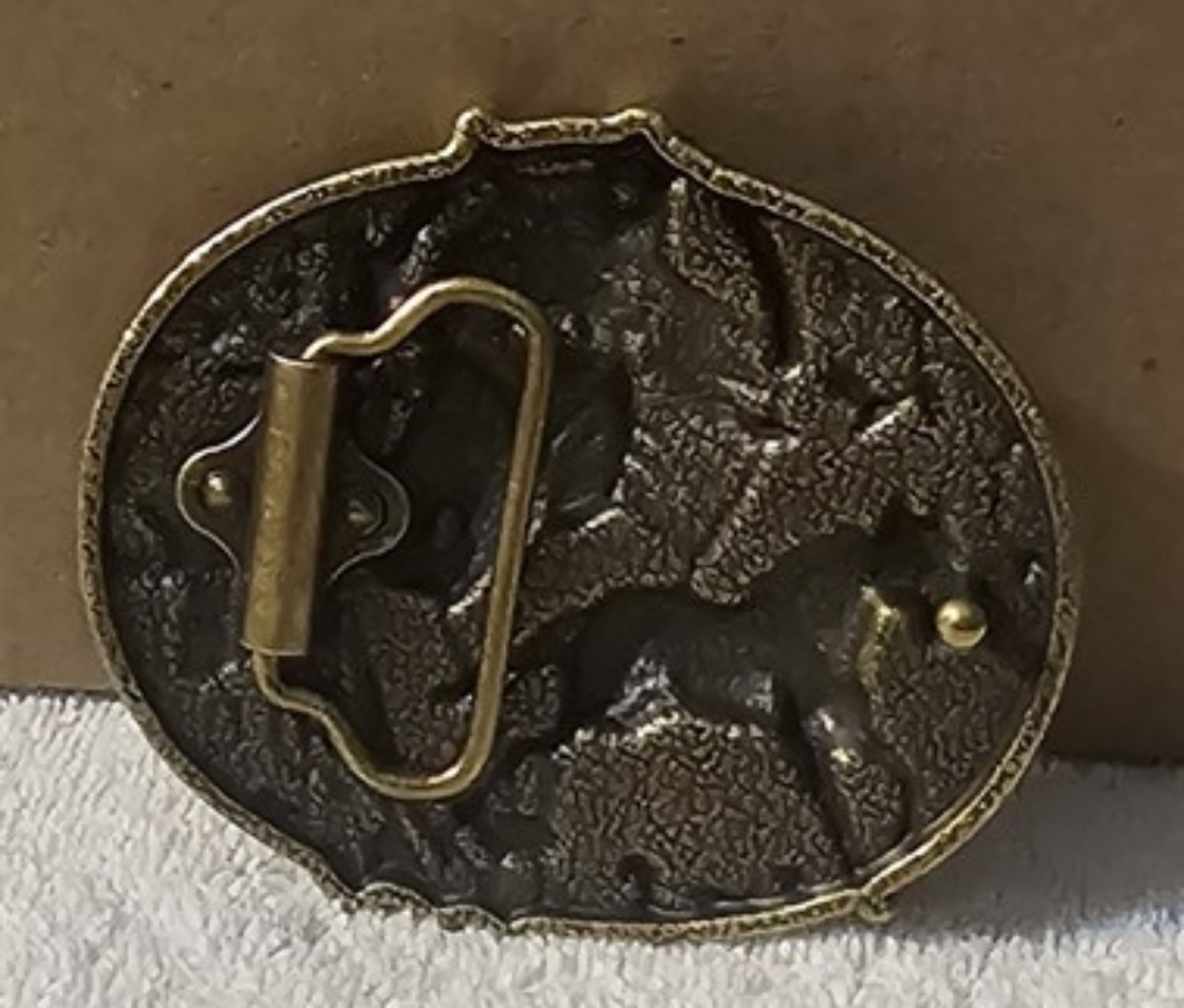 HORSE FARM ANIMAL SADDLE WESTERN RODEO COWBOY COWGIRL BELT BUCKLE