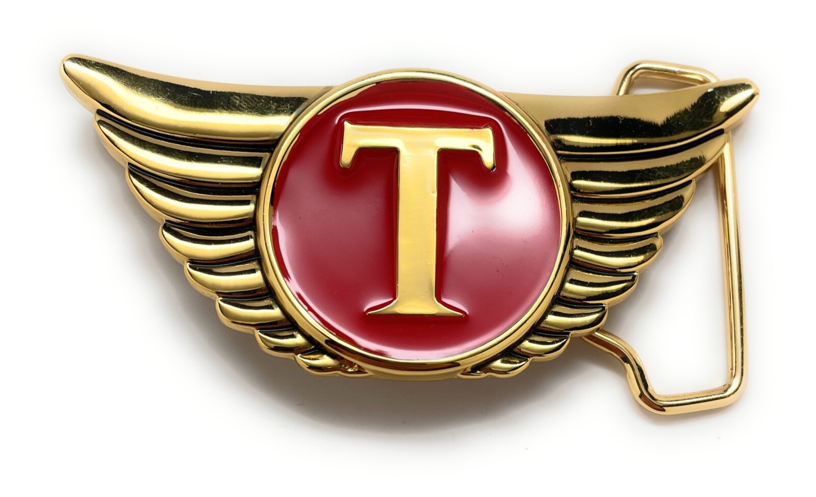 Belt Buckles Thor Gold Red Enamel Collectors Edition Marvel Comics NIB Gold Plat