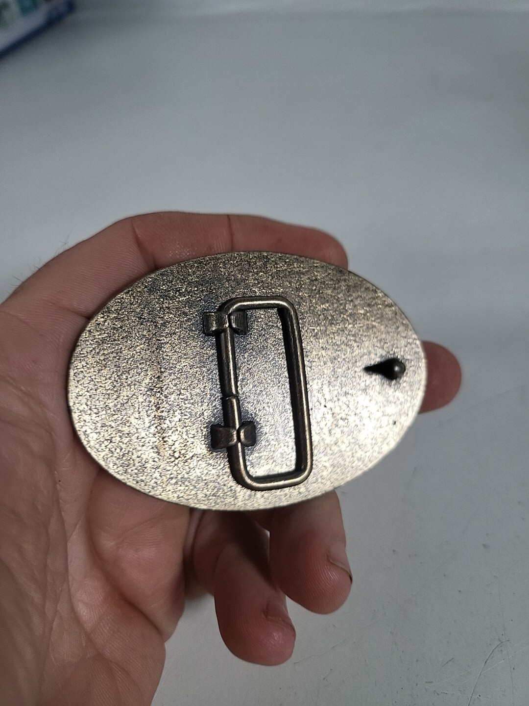 Vintage Brass Tone Belt Buckle George Oden Inc.