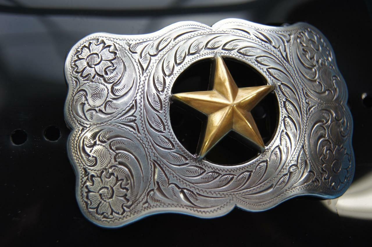 M&F WESTERN NOCONA STAR BELT BUCKLE 37232