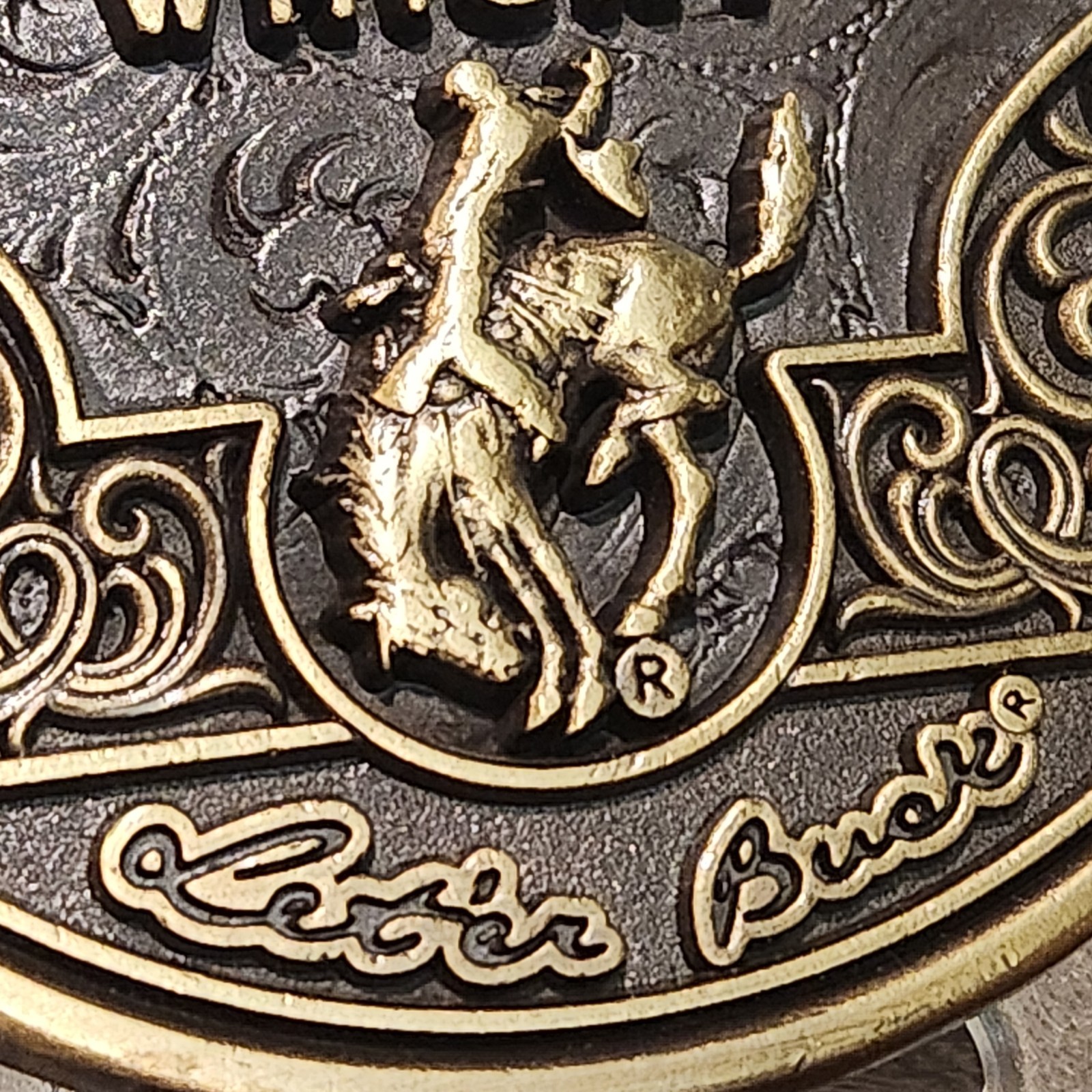 Cowboy Montana Silversmiths Pendleton Whisky 2024 Let&rsquo;er Buck Limited Edition