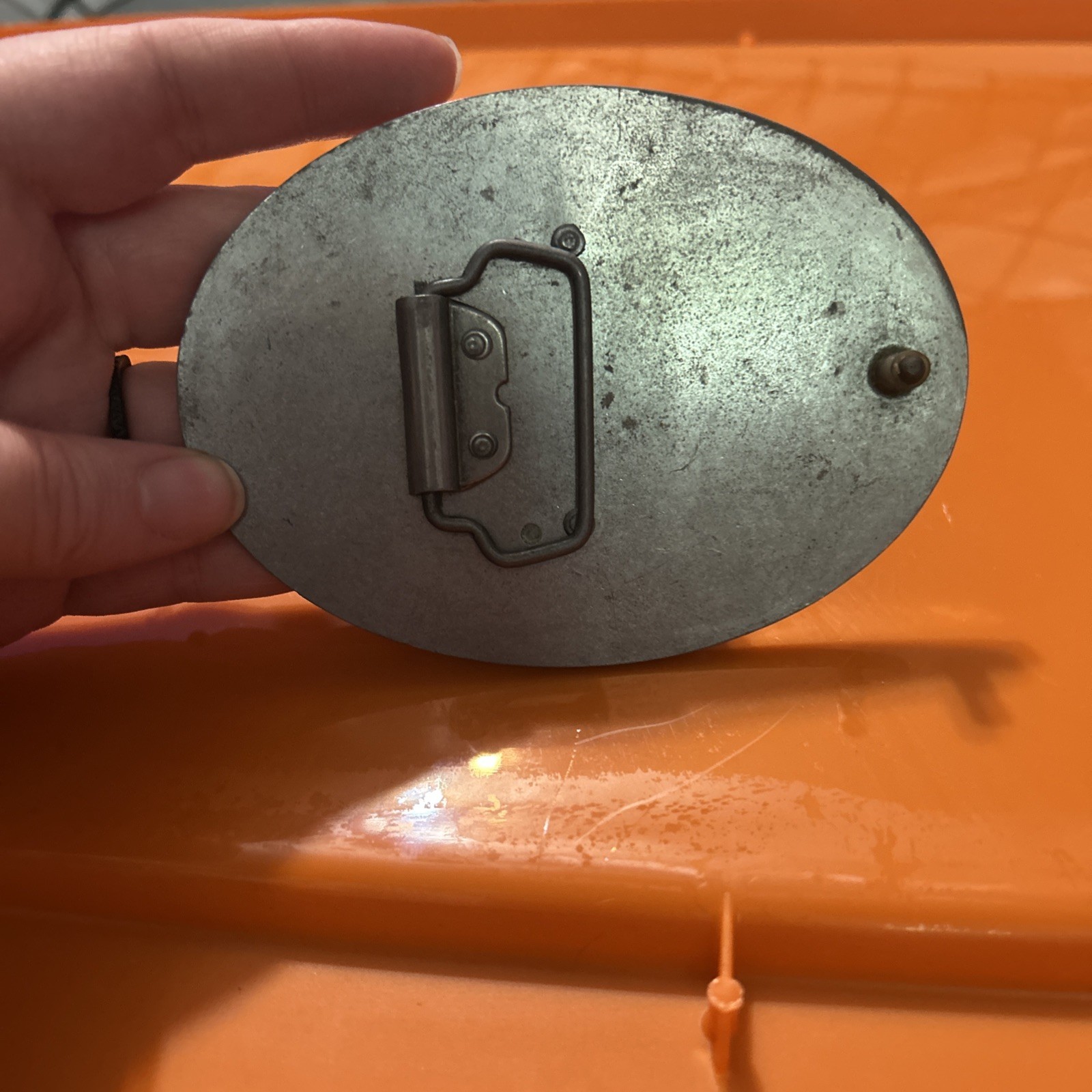 Vintage Bottom&rsquo;s Up! Belt Buckle Bottle Opener 1990’s Novelty Bottle Opener USA