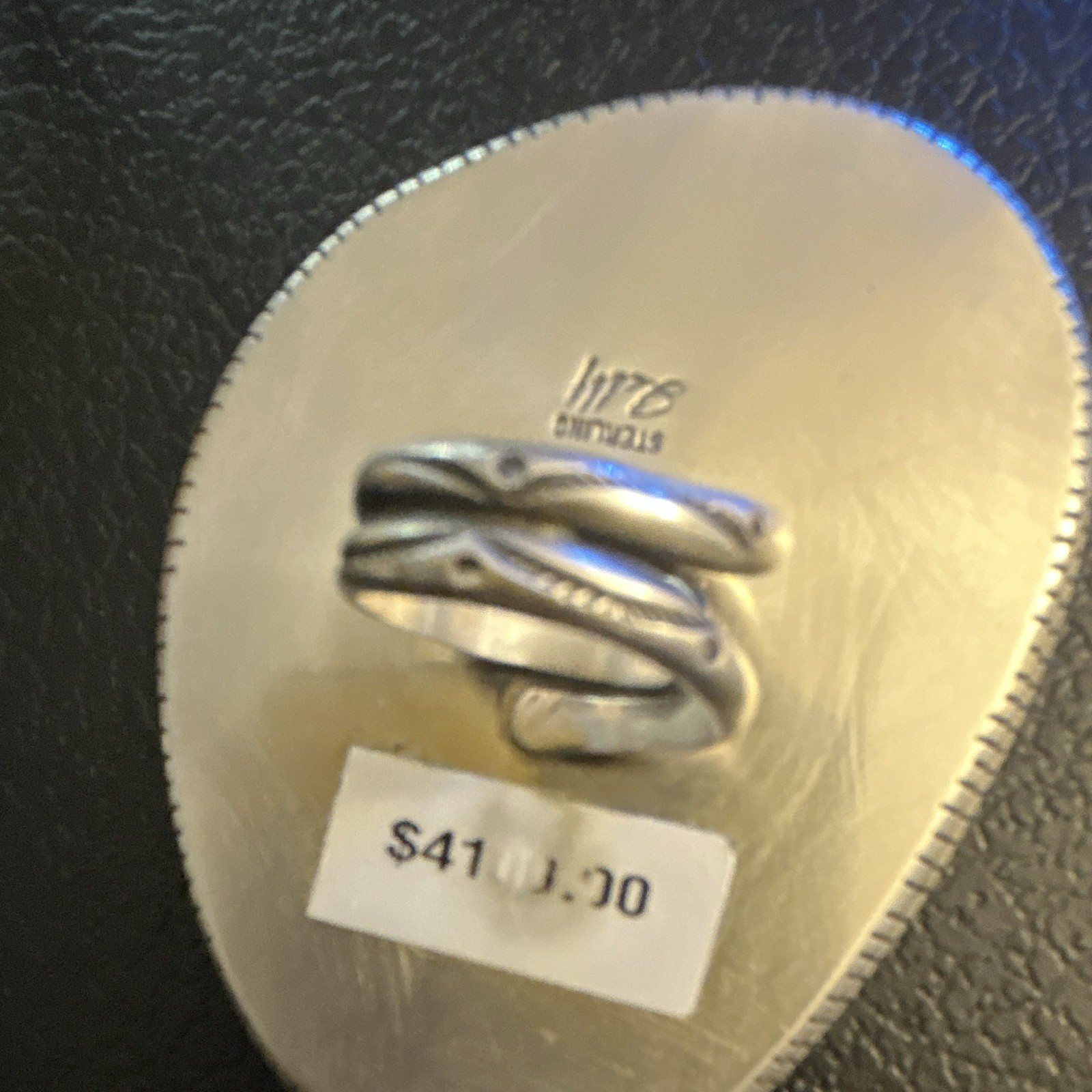 Native Made, Huge Palomino Ring!!!! HEAVY & STUNNING!