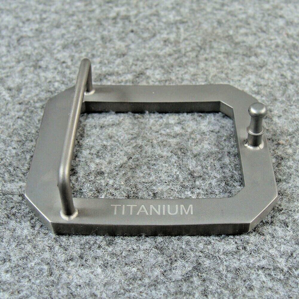 Pure Titanium Pin Belt Buckle Anti-allergic Belt Buckles Fit For 1.5 INCHES Belt
