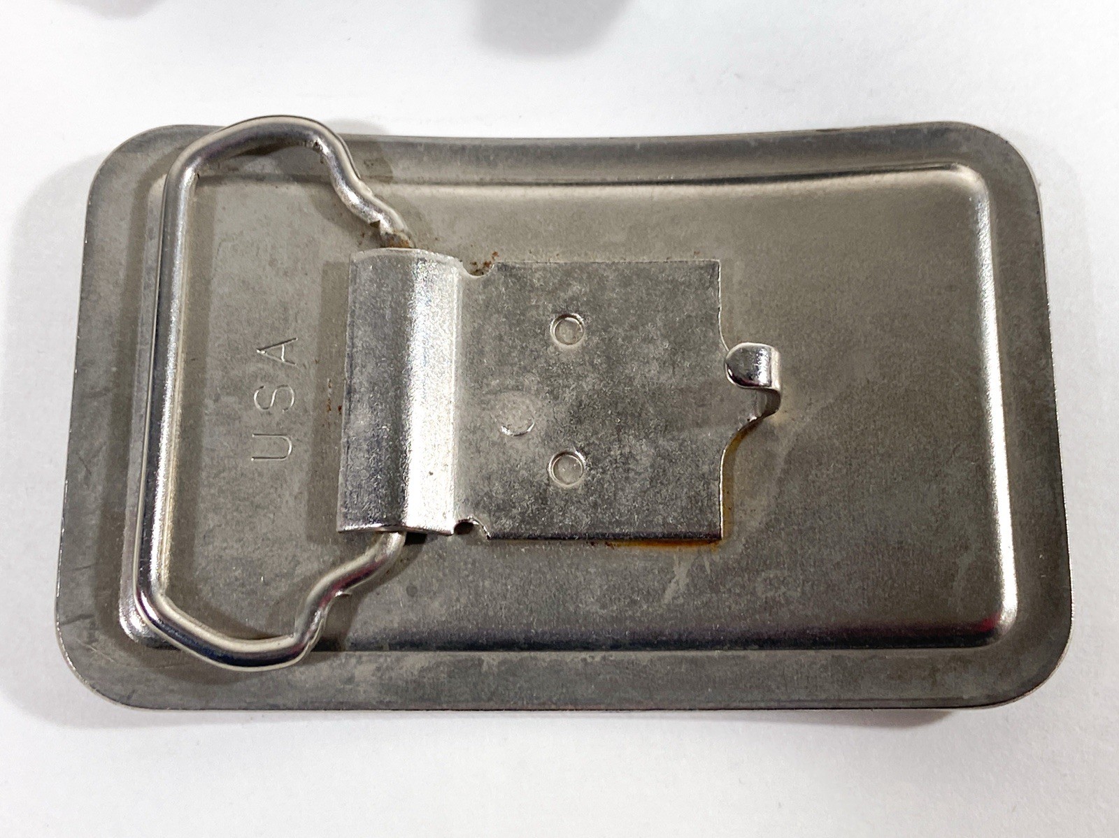 Set Of 3 Semi Truck Buckles Metal 3.5”-4”, w/ J&J Truck Stop Lighter