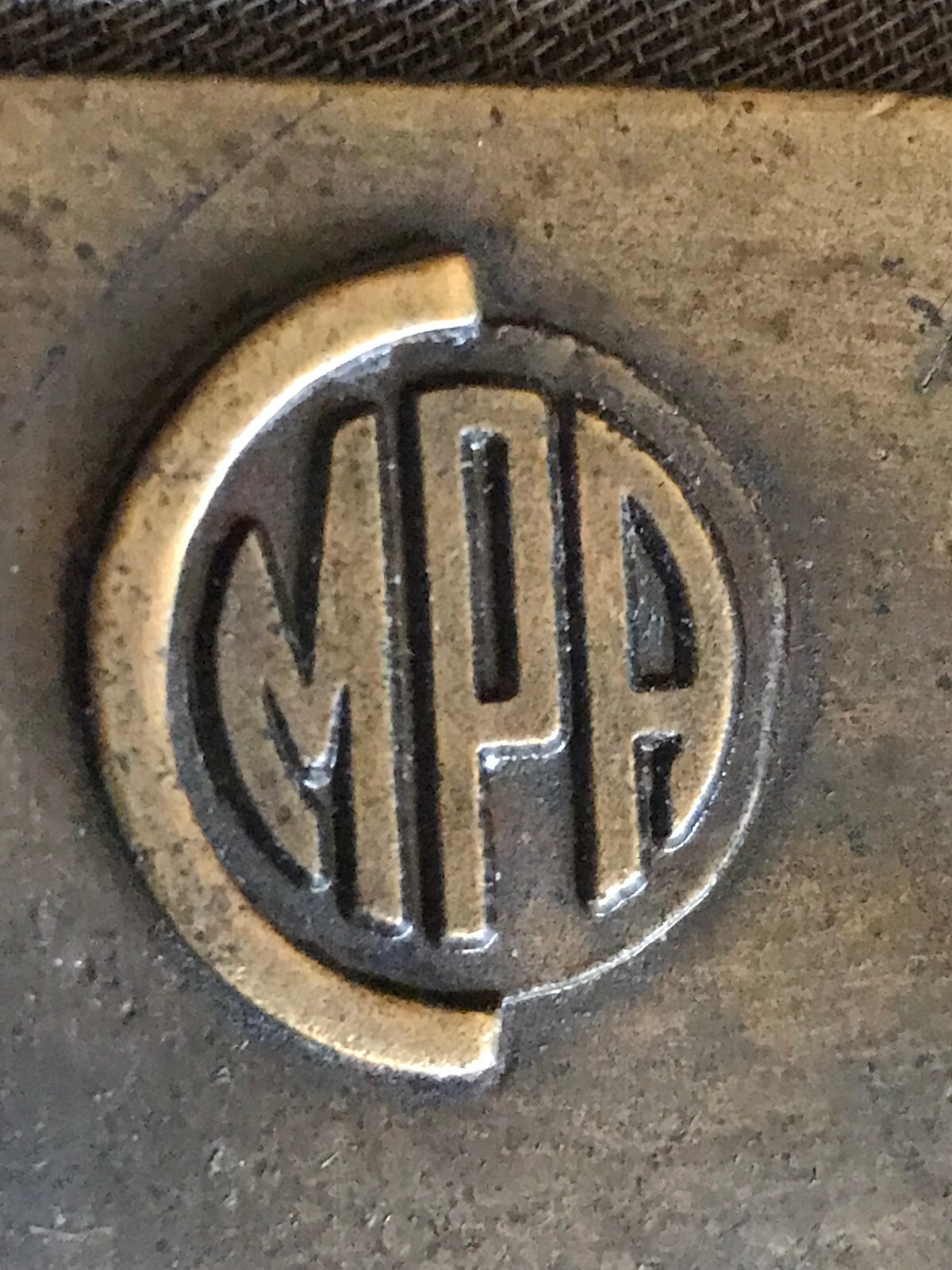 *** VINTAGE MPA Keep on Camping Boy Scout Brass Belt Buckle
