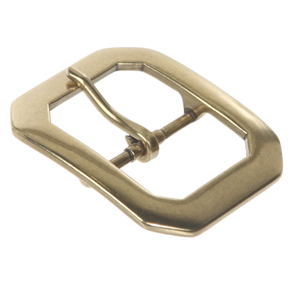1 5/8&Prime; (40 mm) Single Prong Octagon Rectangular Belt Buckle