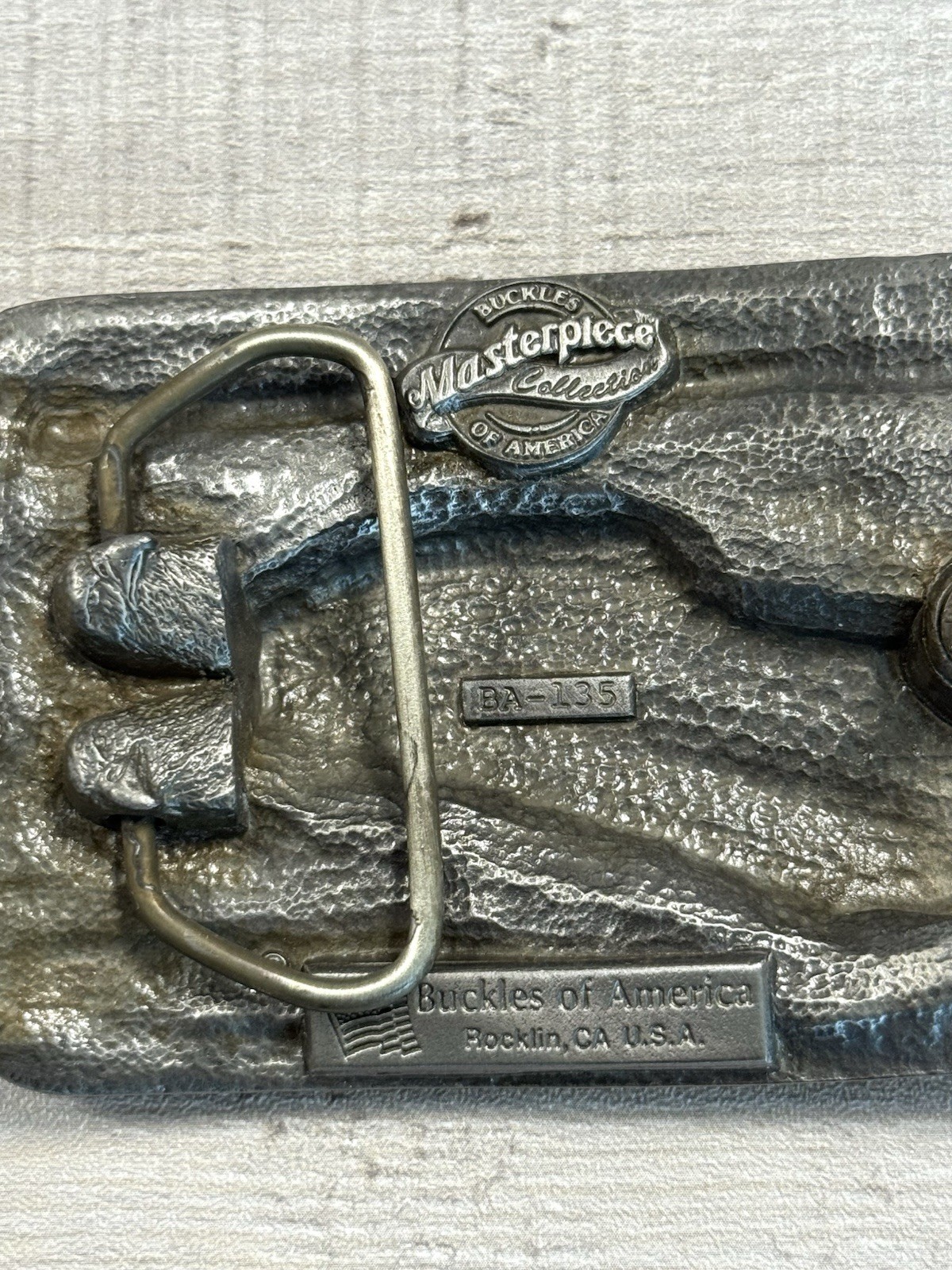 VTG CHEVY CORVETTE AMERICAN CLASSICS VETTE BUCKLE BA-135 GREAT CONDITION