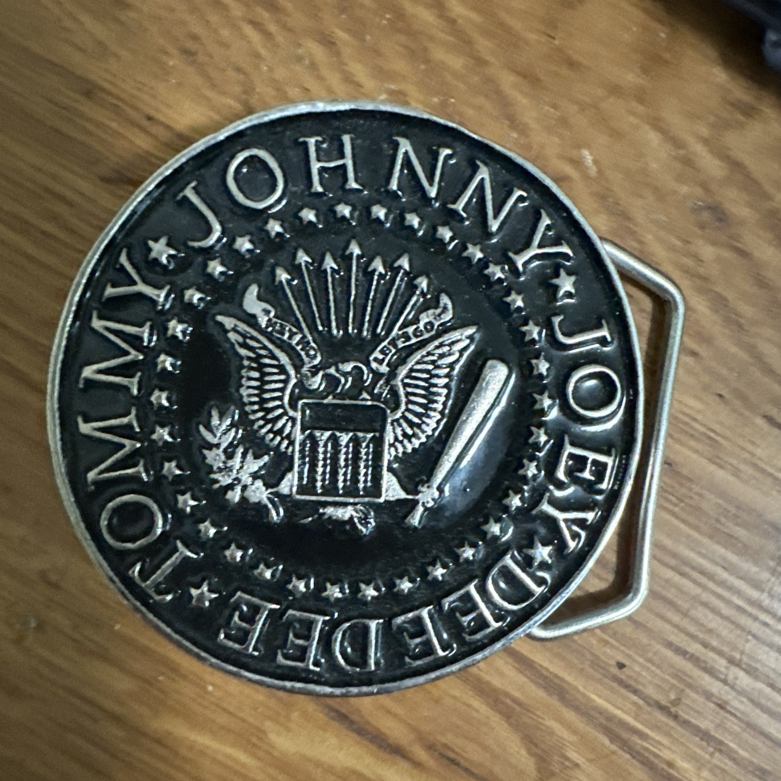The Ramones Rock & Roll Punk Grunge Classic Logo Belt Buckle Vintage mobtown