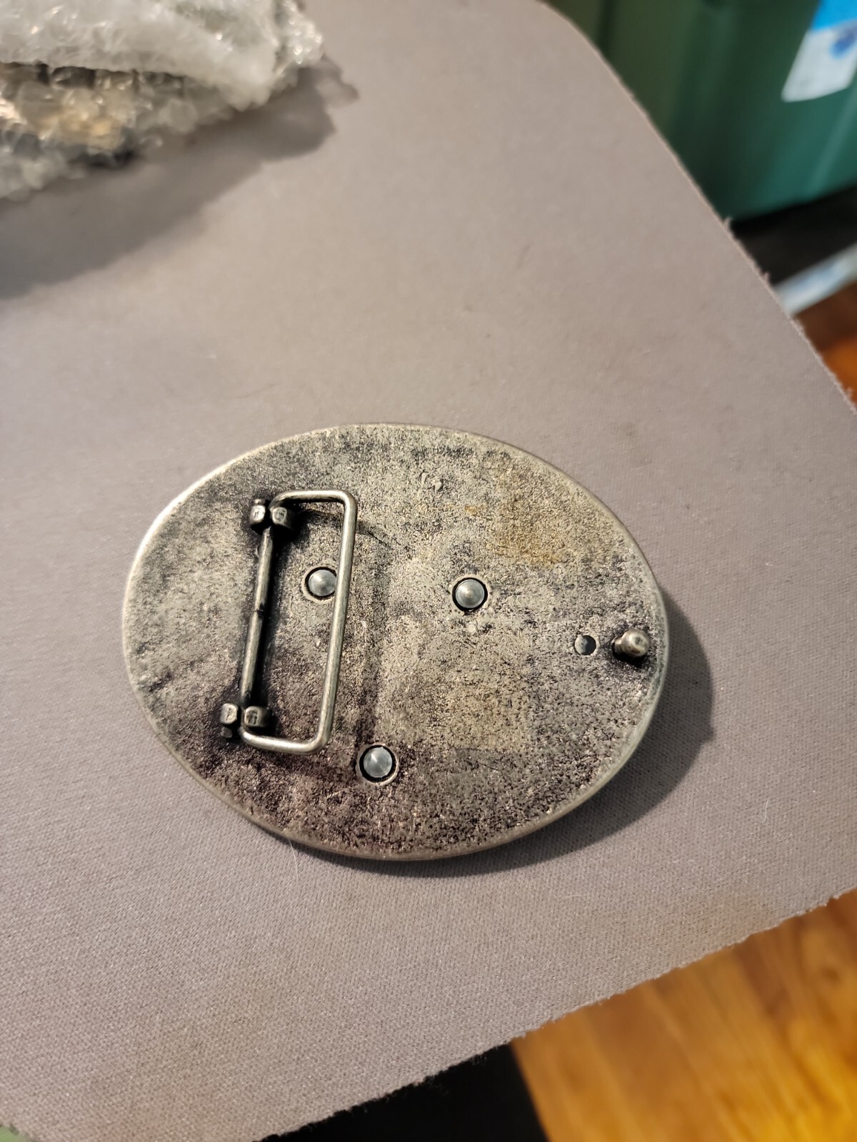 BEER? BELT BUCKLE / BOTTLE OPENER 3 1/2 x 3 New