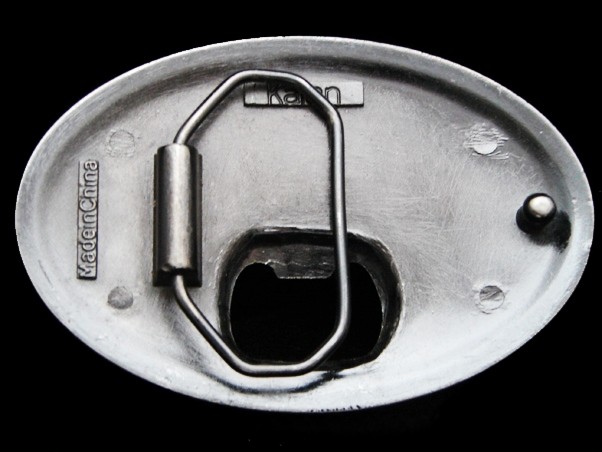 NC23107 VERY FUNNY **DRUNK (BOTTLE OPENER)** BOOZE BELT BUCKLE