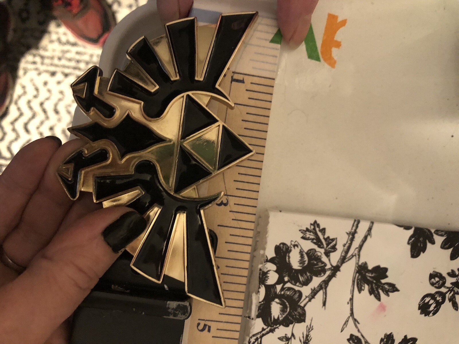 Zelda Triforce Belt Bucklet
