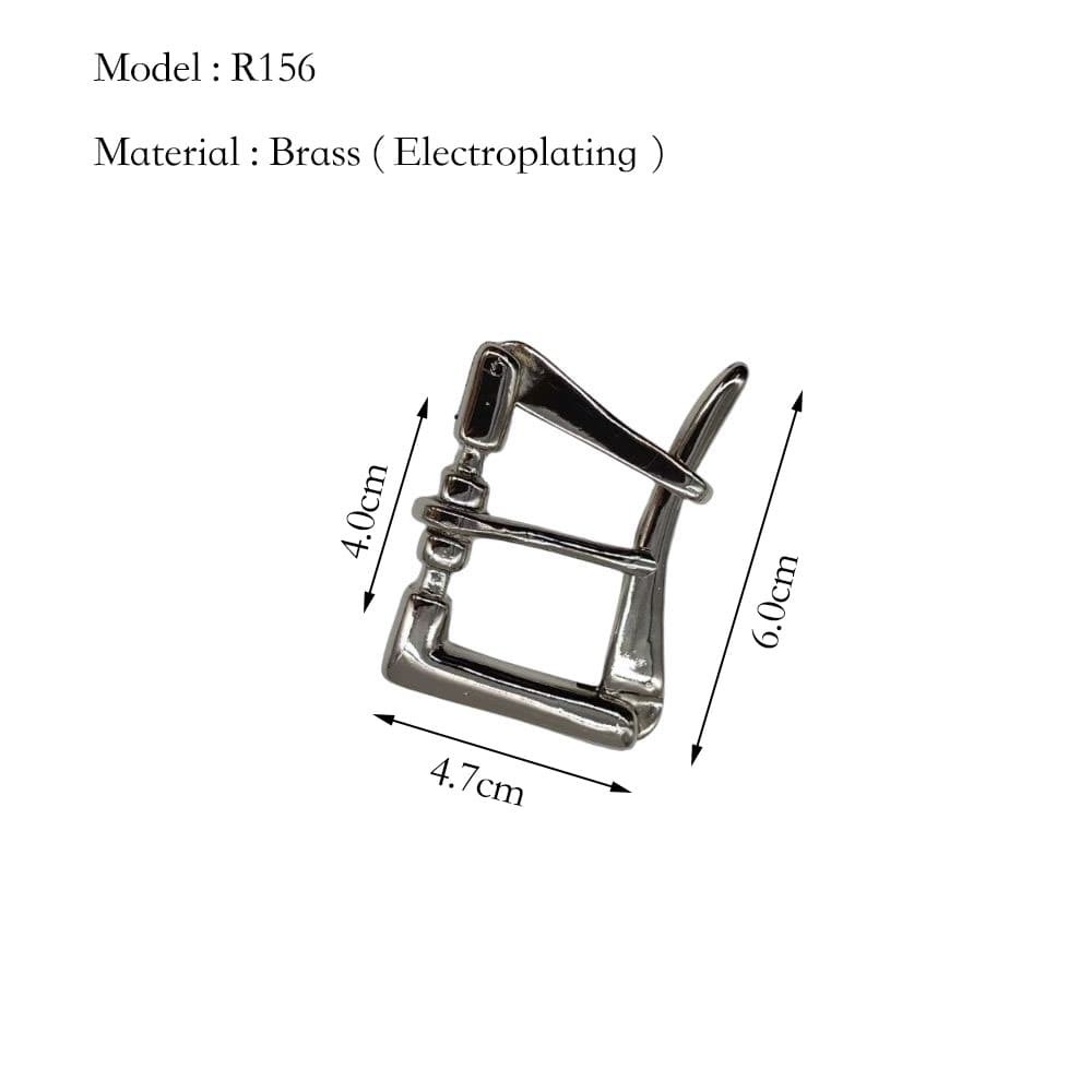 Solid Brass High End Casual Belt Buckle 40mm Pin Buckle Quick Release Accessory