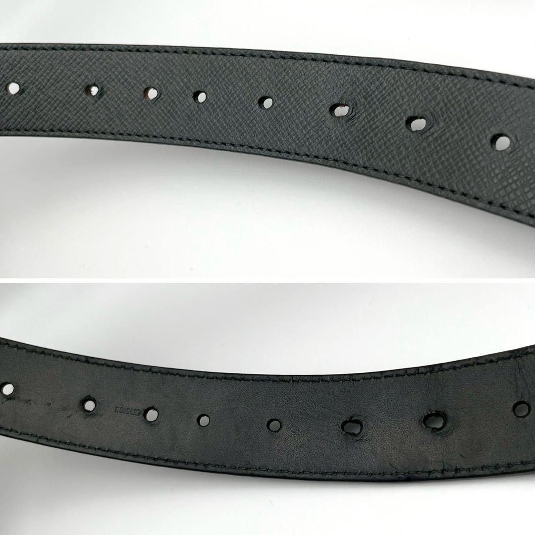 Louis Vuitton Pre-Owned Taiga Belt Leather M6897