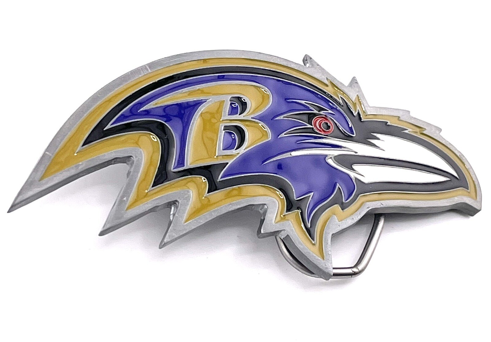 Baltimore Ravens Football Team Cut-Out Belt Buckle (New)