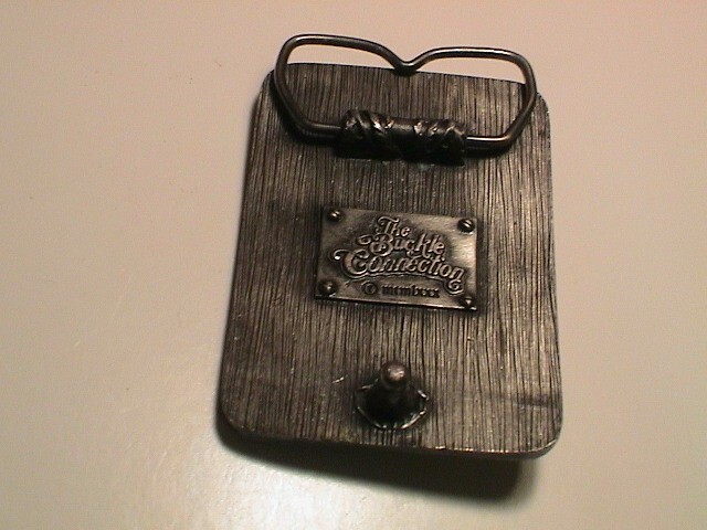 SPACE SHUTTLE LUNAR MOON MISSION ASTRONAUT MENS PEWTER METAL BELT BUCKLE NICE!