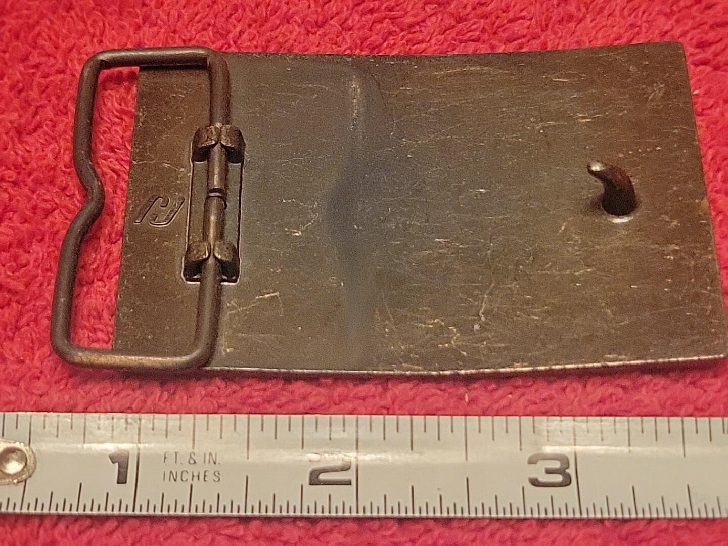 EUC BELT BUCKLE