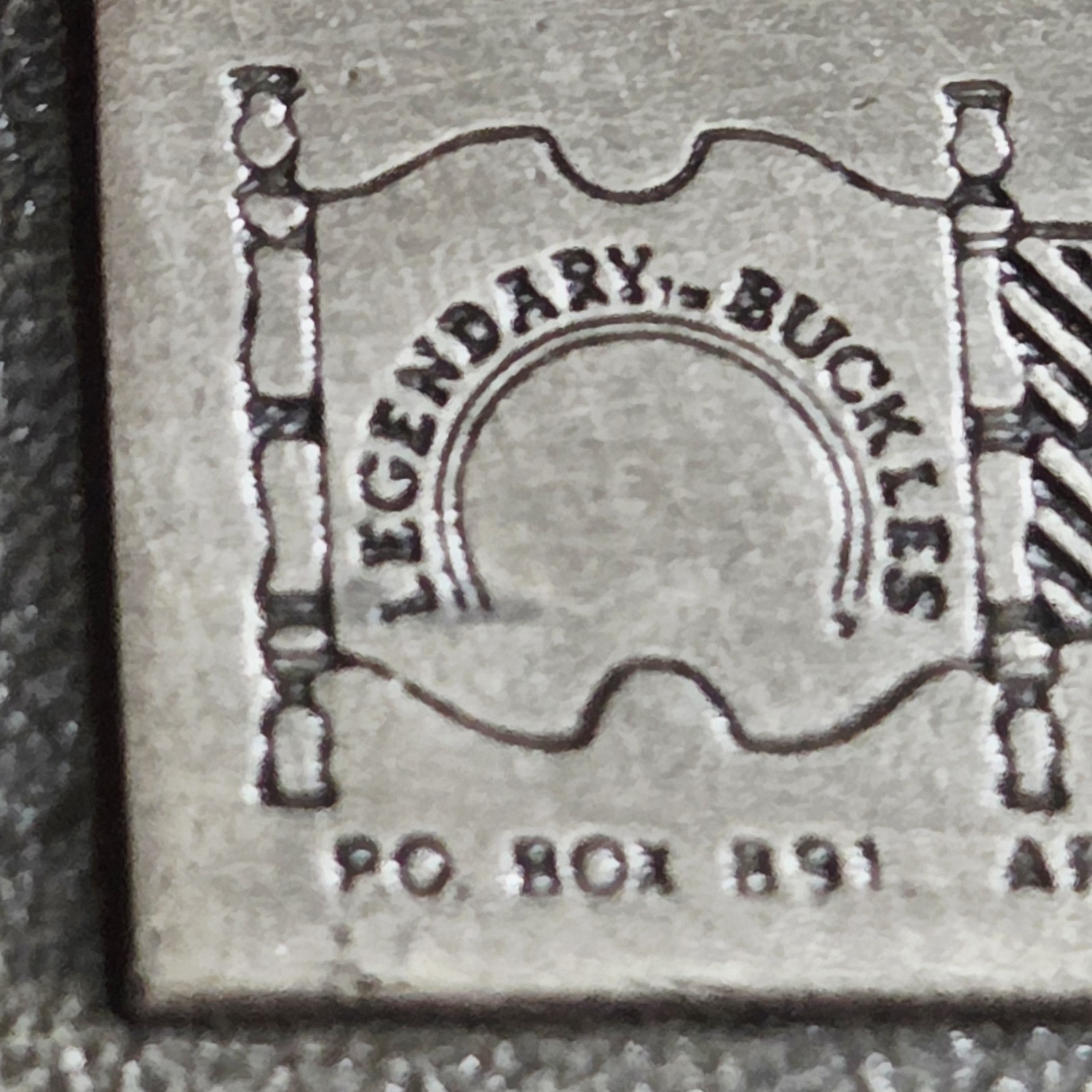 Belt Buckle – Legendary Buckles Jimm Watson 1974 Statler Brothers (some wear)