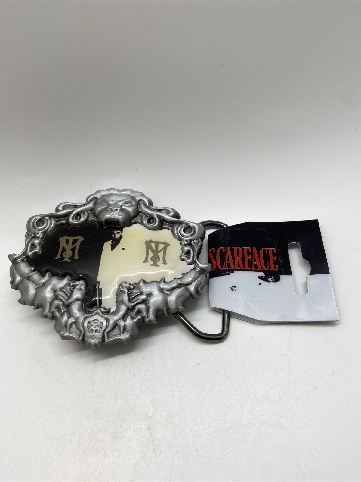 Scarface Al Pacino Universal Studios Licensed Belt Buckle for 1.75 Inch Belt